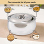 Stainless Steel Rice And Roti Casserole 3000ml