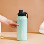 Vacuum Insulated Stainless Steel Water Bottle 1L Mint - Water bottle, stainless steel water bottle, insulated water bottle, sipper water bottle