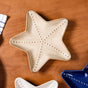 Star Fish Ceramic Snack Plate Set Of 3