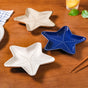 Star Fish Ceramic Snack Plate Set Of 3