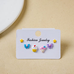 Starry Cuteness Fancy Studs Set Of 3