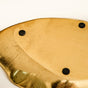 Statement Leaf Embossed Large Table Decorative Tray
