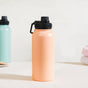 Insulated Thermos Stainless Steel Water Bottle Peach 1L - Water bottle, stainless steel water bottle, insulated water bottle, BPA free water bottle