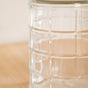 Clear Glass Storage Jars With Airtight Lid Set Of 4 1350ml