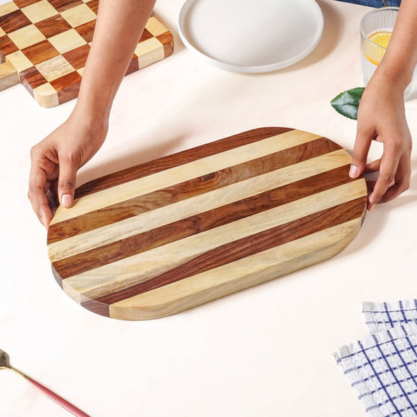 Capsule Serve And Slice Atelier Cheese Serving Platter 38x20cm