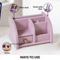 Desk Organiser With Drawer Soft Lavender