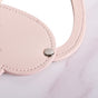 Heart Shaped Pocket Mirror Pink