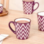 Oscilla Tea Cup Set Of 6 Purple 250ml