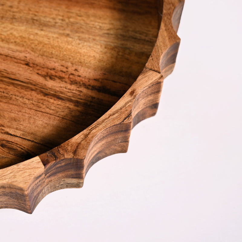 Sunshine Acacia Wood Lazy Susan