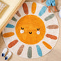 Sunshine Smile Natural Cotton Kids Rug 100cm