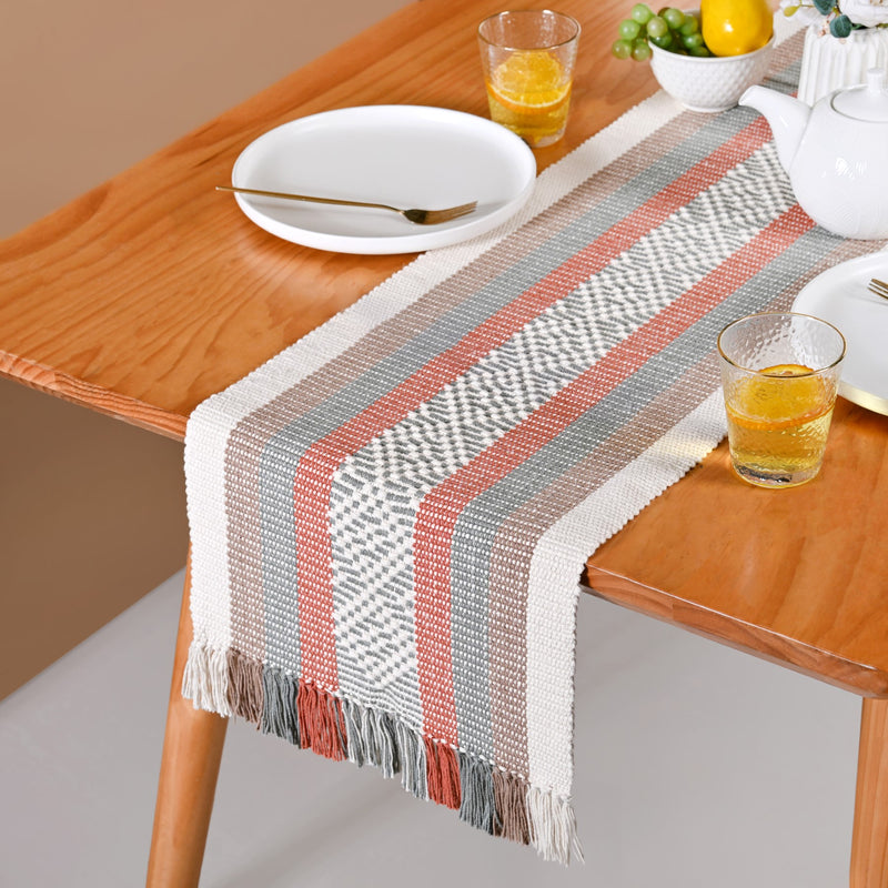 Sustainable Cotton Runner 180x33cm