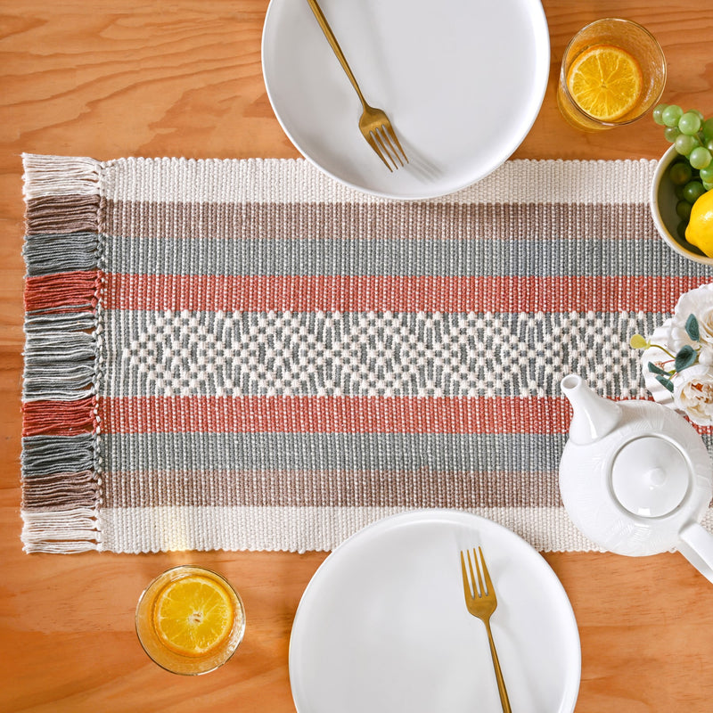 Sustainable Cotton Runner 180x33cm