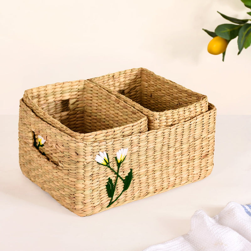 Sustainable Kauna Storage Baskets Set Of 3