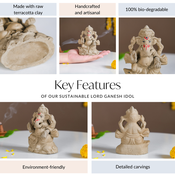 Sustainable Ganpati Idol