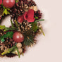 Scarlet Winter Wreath For Seasonal Wall Decor