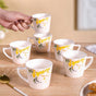 Buttercup Blossom Tea Cup Set Of 6 150ml