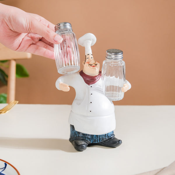 Table Chef With Salt And Pepper Shaker