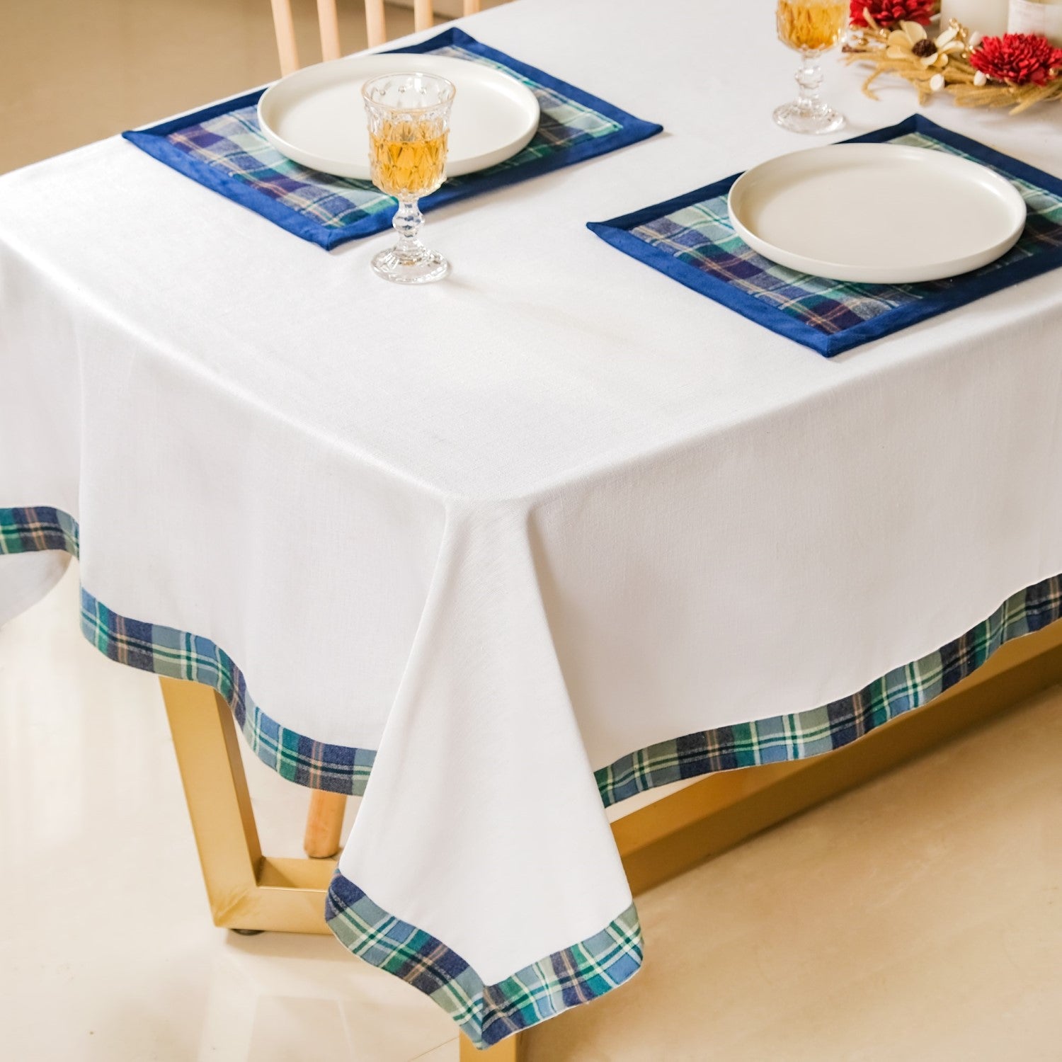 Buy white clearance tablecloth