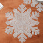 Silver Snowflake Tablemat Set Of 6