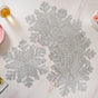 Silver Snowflake Tablemat Set Of 6