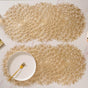 Round Cutwork Table Mat Set Of 6