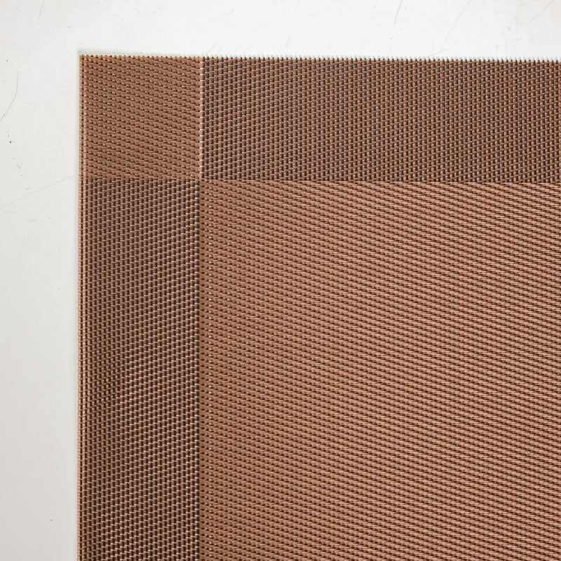 Textured Reversible Table Mat Brown Set Of 6