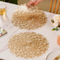 Round Cutwork Table Mat Set Of 6