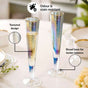 Tall Iridescent Champagne Glass Set Of 2 180ml