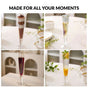 Tall Iridescent Champagne Glass Set Of 2 180ml