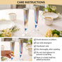 Tall Iridescent Champagne Glass Set Of 2 180ml