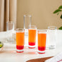 Sleek Tall Shooter Glasses Set Of 6 65ml