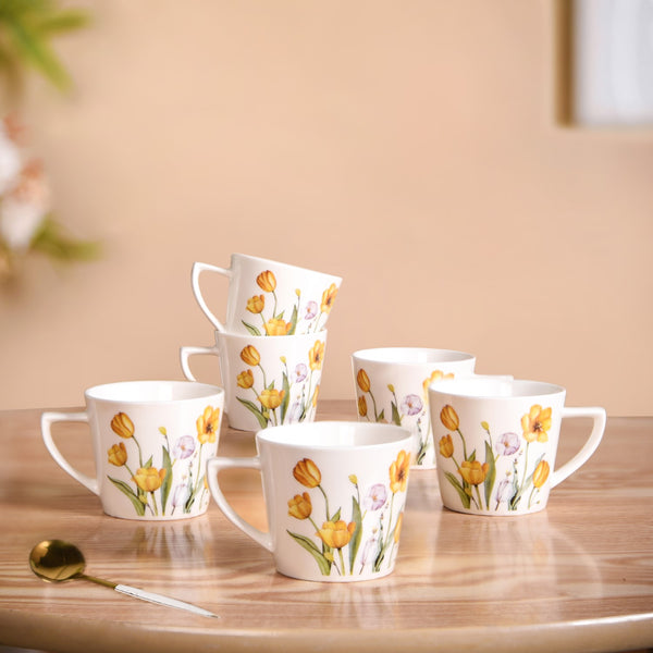 Tulip Of The Valley Tea Cup Set Of 6 150ml