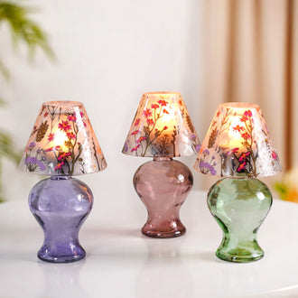 Garden Of Eden Tea Light Candle Holder Set Of 3