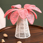 Sustainable Palm Tree Candle Stand Set Of 2