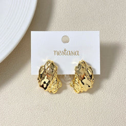 Terra Stud Earrings Gold