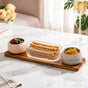 Terra Trio Snack Serving Platter Set Of 4