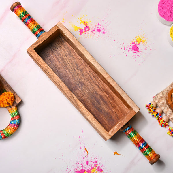 Colourful Thread Serving Platter