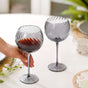 Tinted Balloon Wine Glass Goblet Set Of 2 580ml