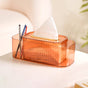 Tissue Paper Holder With Organizer Amber