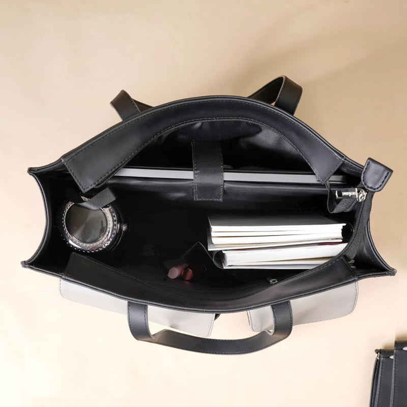 Multifunctional Designer Tote Bag Black