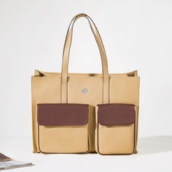 Trendy Tote Bag For Women Beige