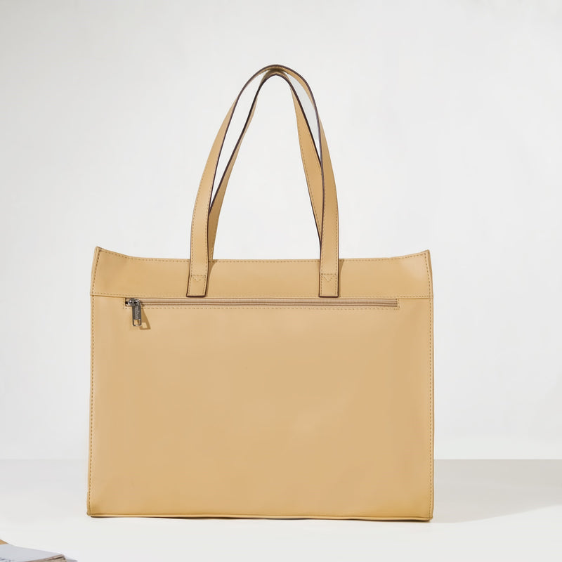 Trendy Tote Bag For Women Beige