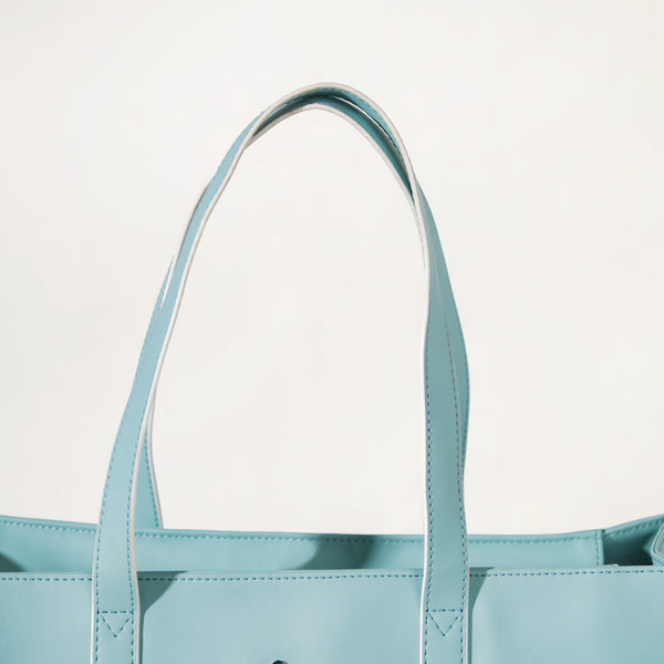 Stylish Travel Tote Bag Turquoise