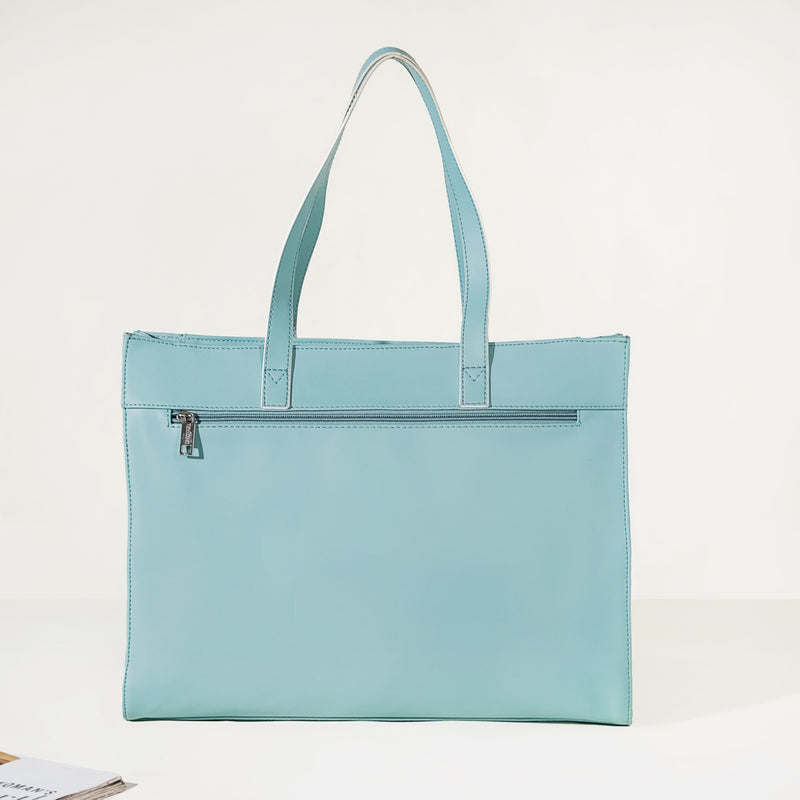 Stylish Travel Tote Bag Turquoise