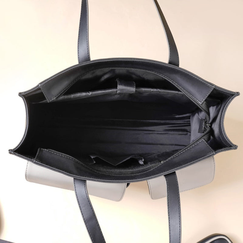 Multifunctional Designer Tote Bag Black