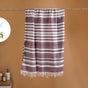 Maroon Blush Ultra Soft Bamboo Cotton Towels Set Of 2