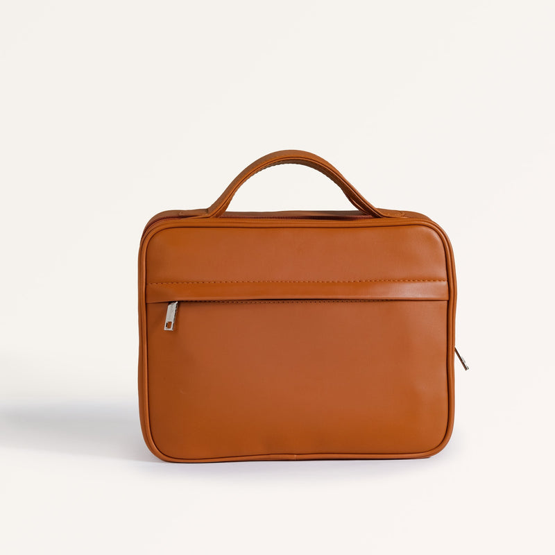 Travel Kit Bag Brown