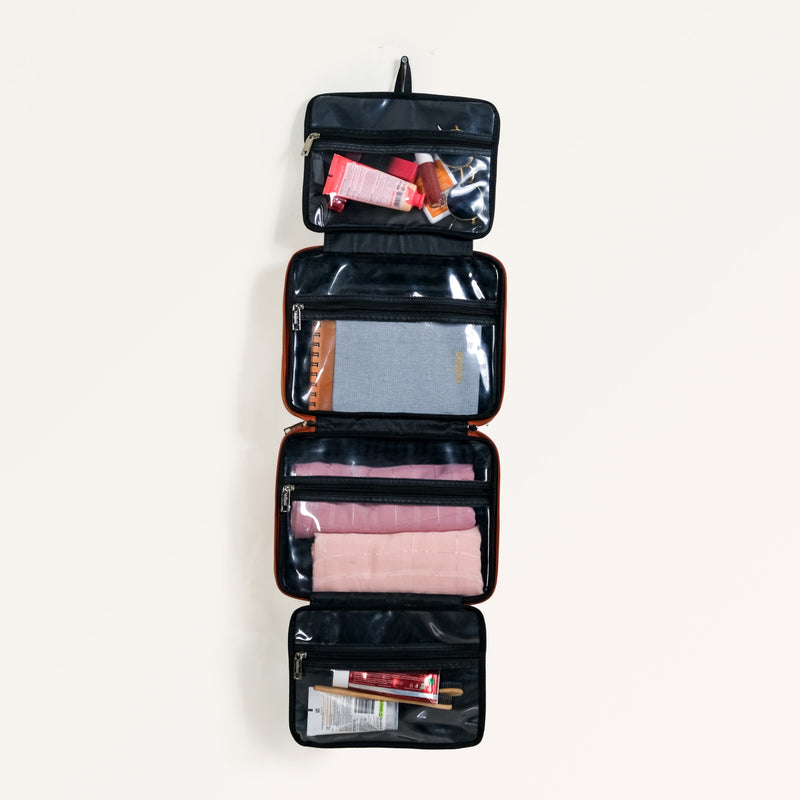 Travel Kit Bag Brown