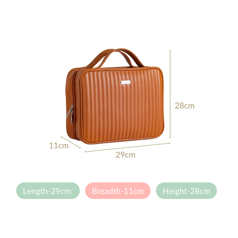 Travel Kit Bag Brown