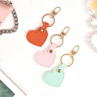 Chic Heart Keychain Set of 3